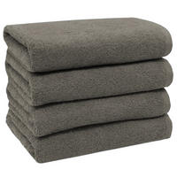 HANDTÜCHER, 4er-Set, 50x100 cm, 100% Baumwolle, Grau - Taupe, Textil (50/100cm) - Zollner