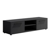 TV-SCHRANK Modena 150cm in Schwarz - Schwarz, Holzwerkstoff/Kunststoff (150/38/40cm) - Ravio