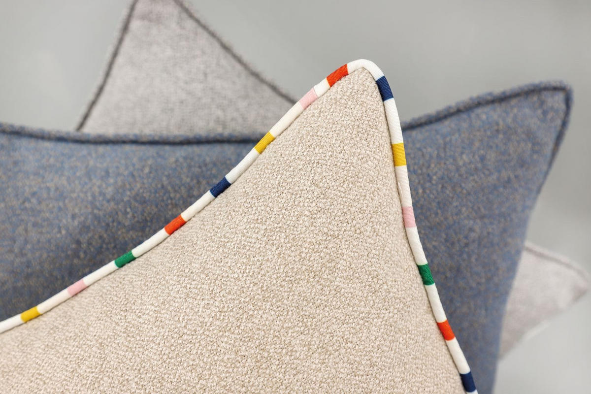 ZIERKISSENHÜLLE DEKOKISSENHÜLLE SIGNATURE - Multicolor, Textil (45/45cm) - Esprit