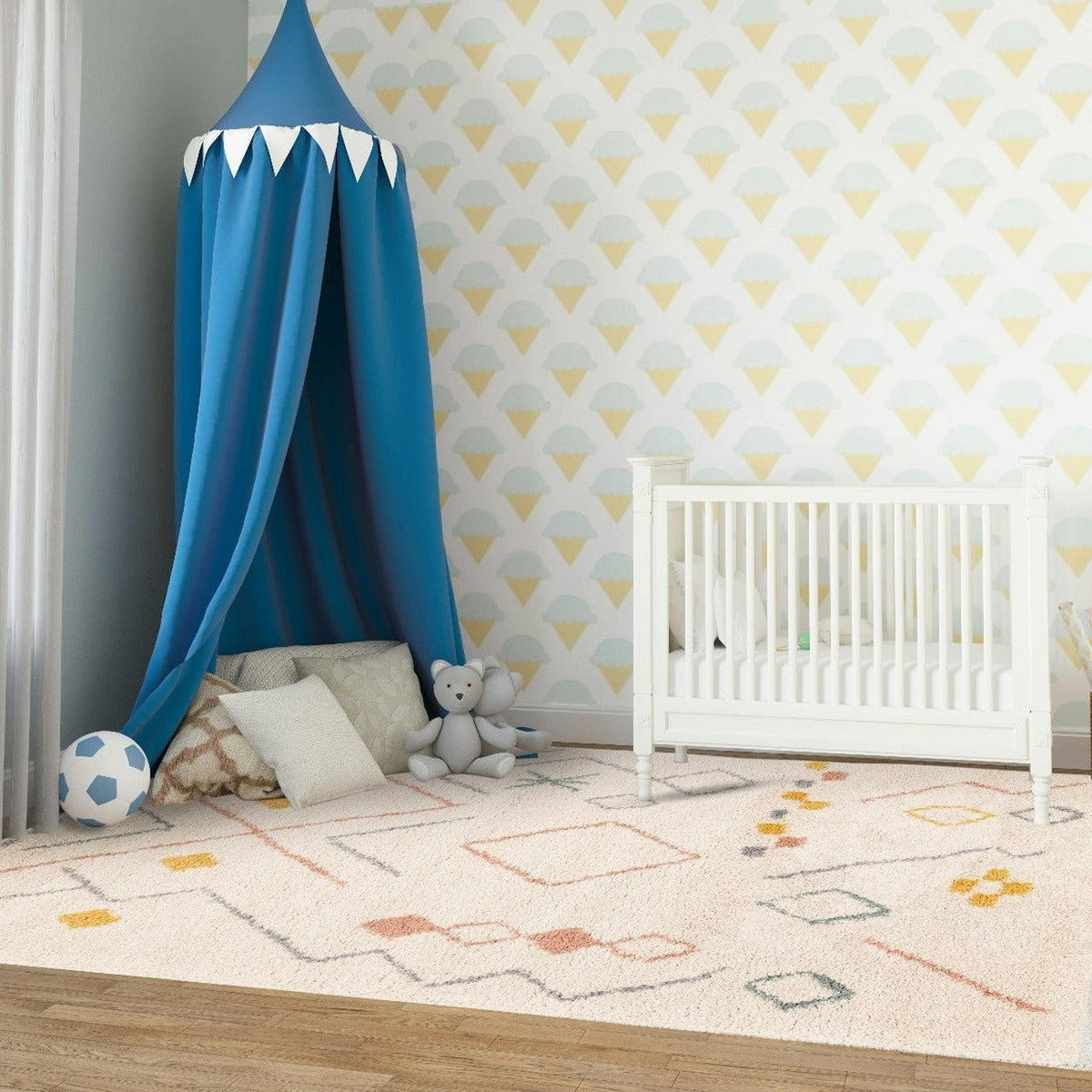 TEPPICH dicker und bequemer Shaggy beige - Beige, Textil (200/290cm) - AFK Living