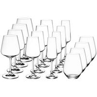 GLÄSER SET Ovid transparent 16er Set - Transparent, Glas - Villeroy & Boch