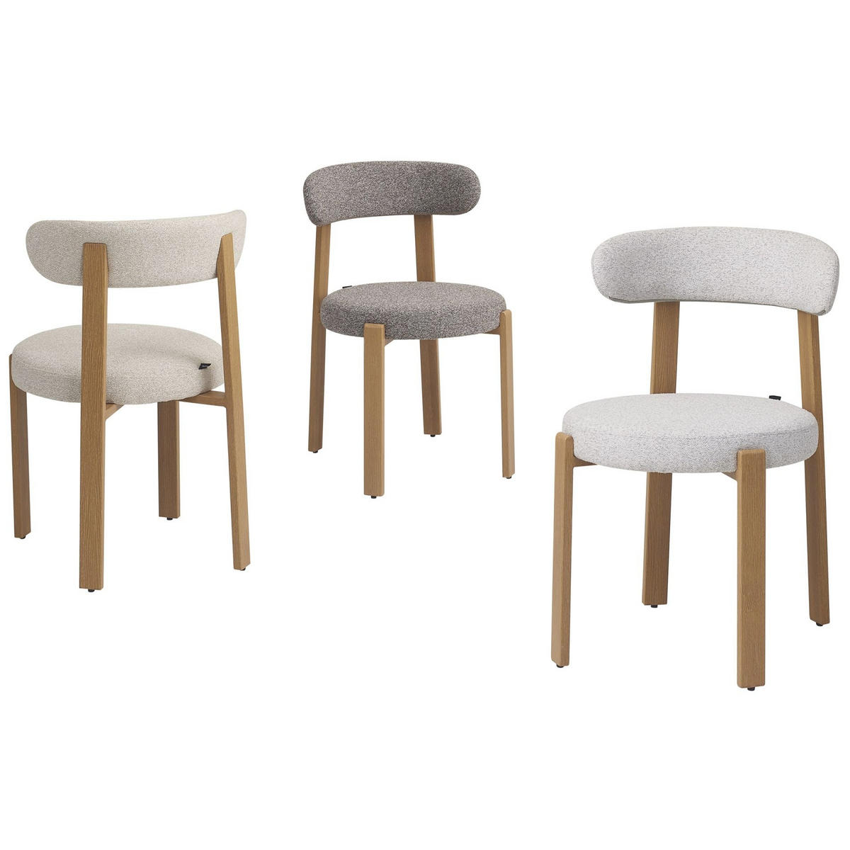 ESSZIMMERSTUHL Afinatte Beige - Beige, Textil/Metall (50/79/56cm) - Selsey