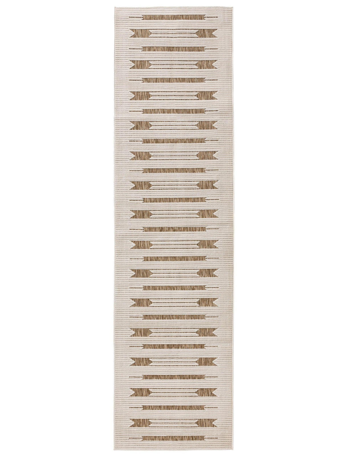 OUTDOORTEPPICH Kaleo Cream/Beige 70x200 cm - Creme, Kunststoff (70/200cm) - benuta