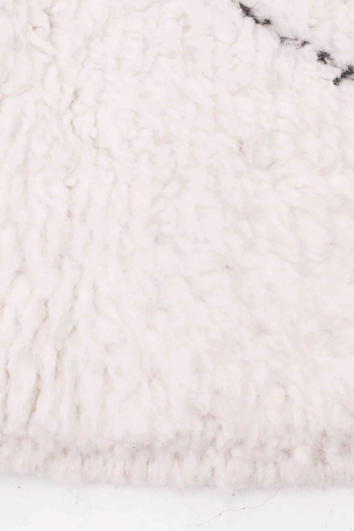 BERBERTEPPICH aus reiner Wolle 124x 210 cm - Beige, Naturmaterialien (124/210cm) - AFK Living