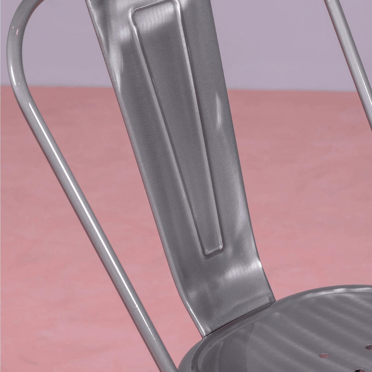STUHL Metall Alufarben - Alufarben, Metall (44/85/55cm) - Nest Dream
