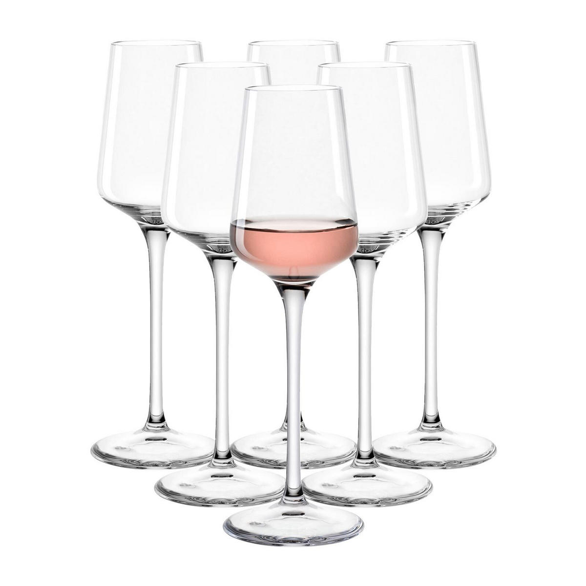 GRAPPAGLÄSER Puccini transparent 120 ml 6er Set - Transparent, Glas (0.12L) - Leonardo Living