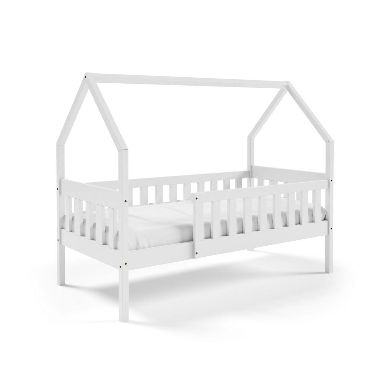 KINDERBETT BAMBINA 80x160 cm Weiß - Weiß, Holz (80/160cm) - MASSENO