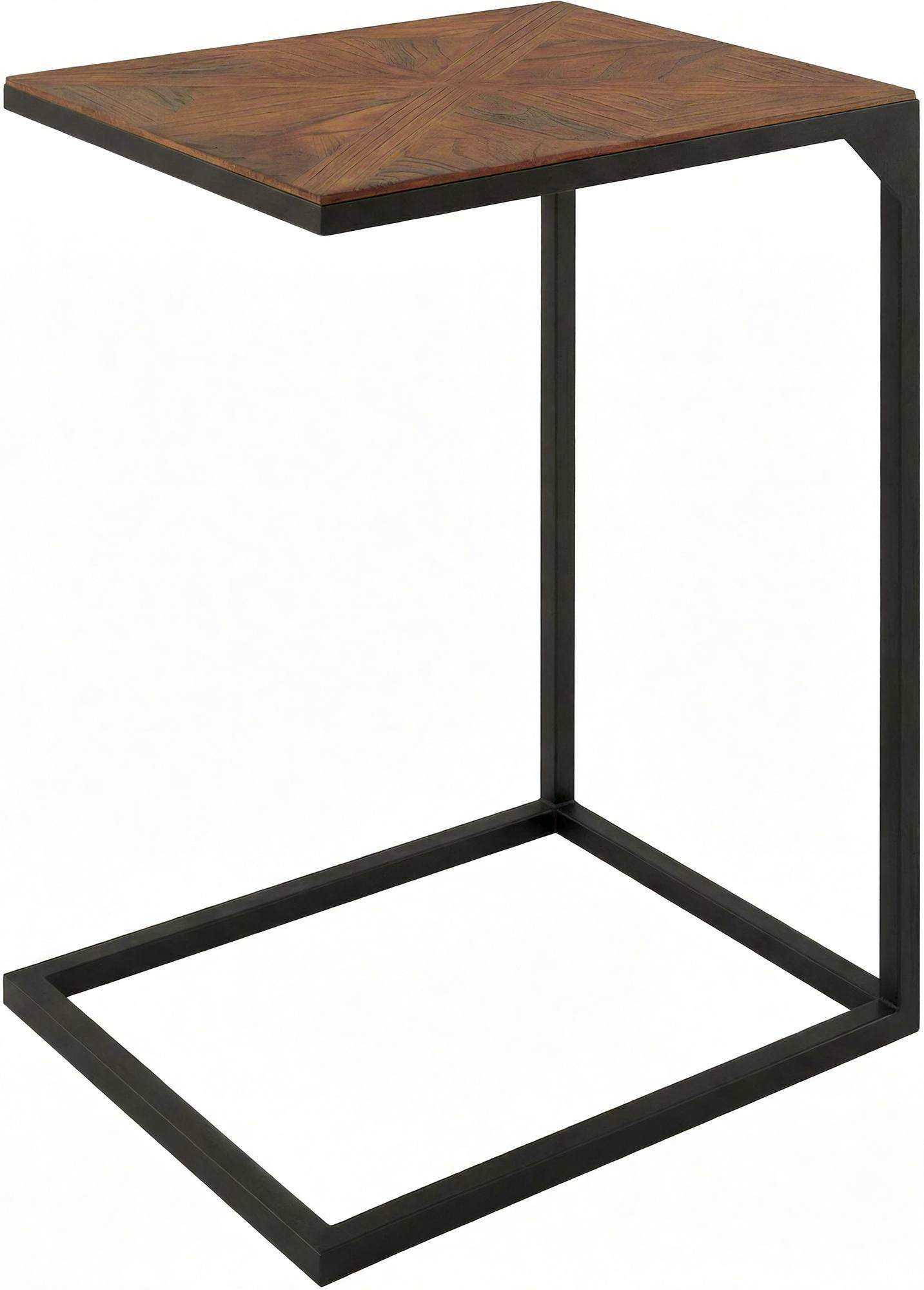 BEISTELLTISCH Marit eckig 45x35x61cm Holz Braun Kleiner - Braun, Holz (35/45/61cm) - DELUKE