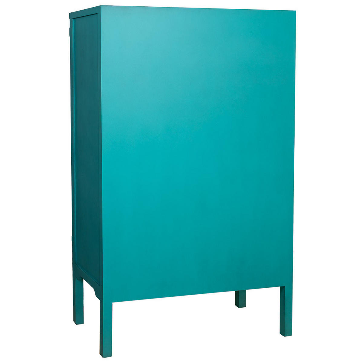 SCHRANK aus Holz 100x45x160 cm - Blau, Holz (100/160/45cm) - Wanderlust