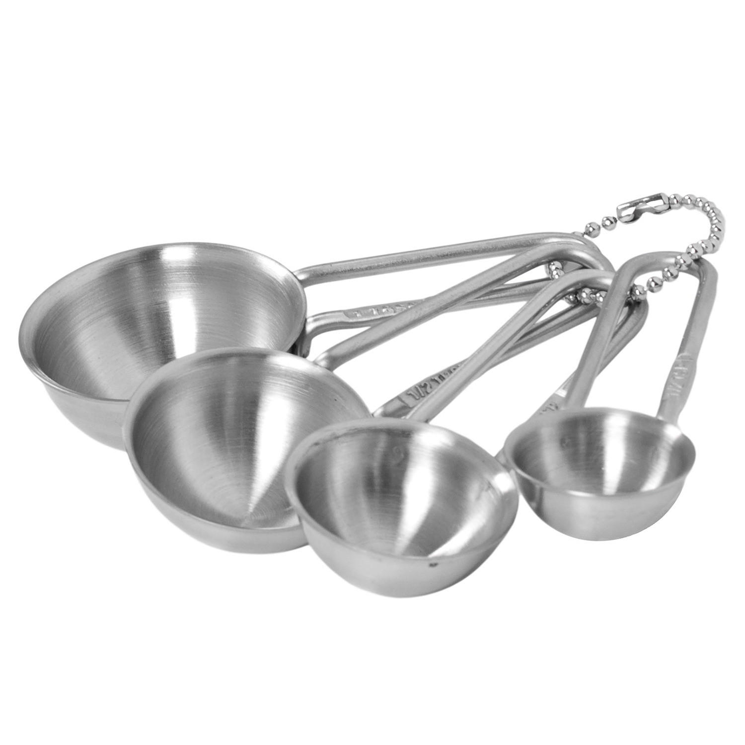 MESSLÖFFEL (4-teilig) Menuett - Silberfarben, Metall (0.01L) - Butlers