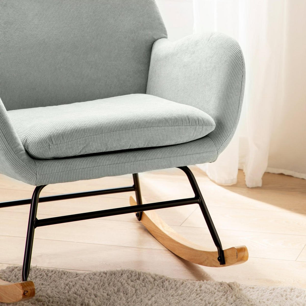 STILLSESSEL Becca Grün 67 cm x 88 cm - Grün, Textil (67/88/70cm)