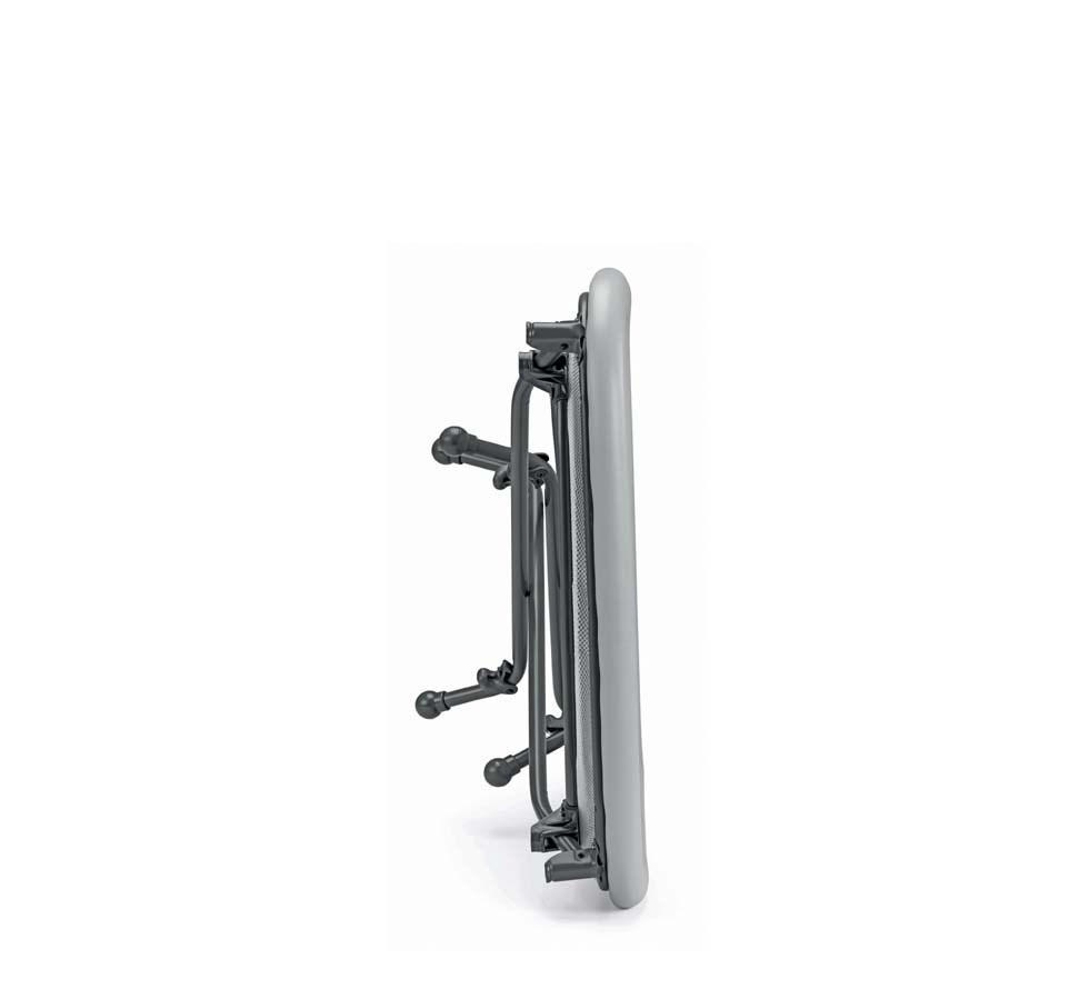 LAUFGITTER Lusso für Babys zusammenklappbar - Grau, Kunststoff/Textil (72/80.5/108cm) - Cam il Mondo del Bambino S.p.A.