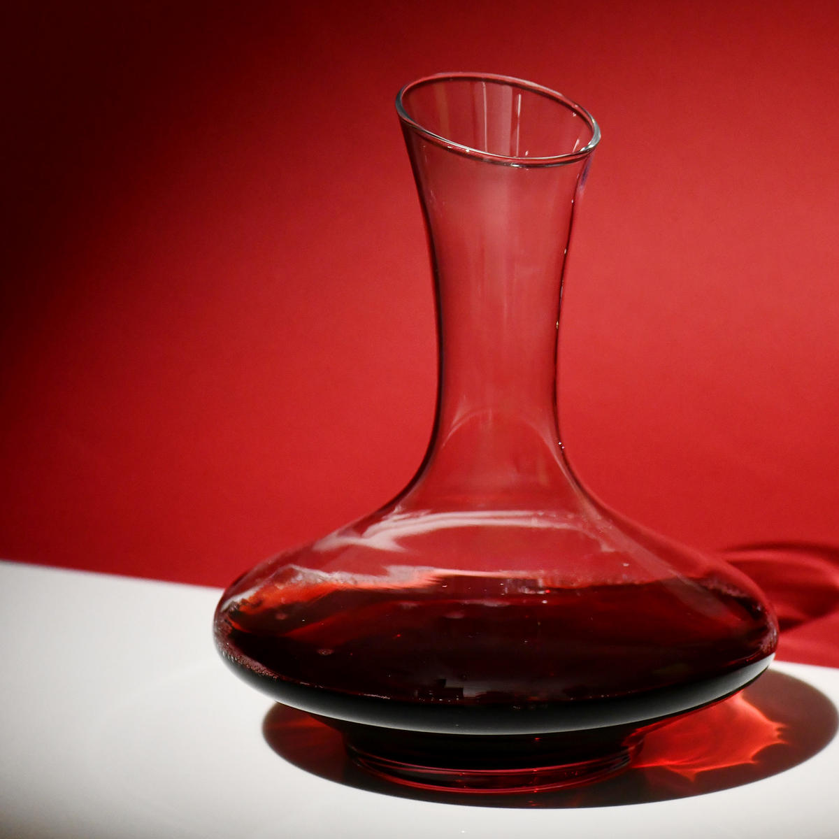 WEINKARAFFE, 1200 ML, HANDGEMACHT - Transparent, Glas (1.2L) - Krosno Glass