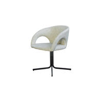 DREHSTUHL WICOS Beige Kunstleder - Beige, Leder (50/80/59cm) - KAWOLA