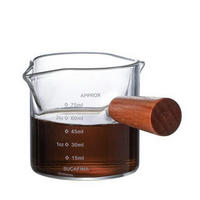 ESPRESSOGLAS mit Griff 75 ml Borosilikatglas - Transparent, Glas (0.075L)