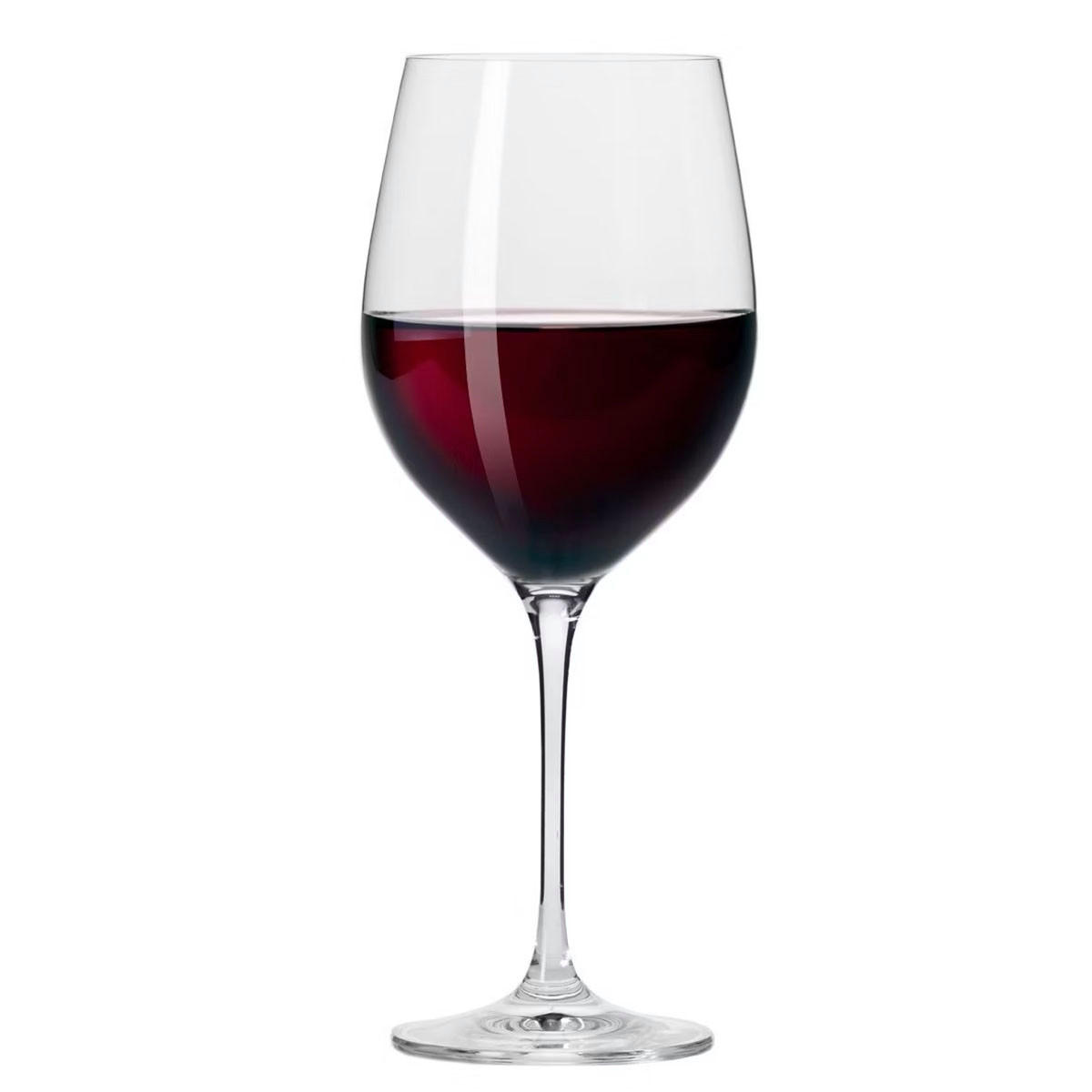 ROTWEINGLÄSER 6er-Set 530 ML - Transparent, Glas (0.45L) - Krosno Glass