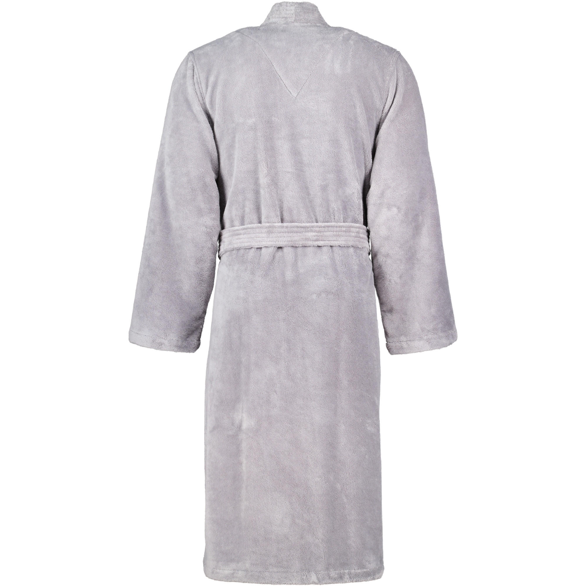 BADEMANTEL HERREN KIMONO 800 GRAPHIT - 73 - Grau, Textil (Lnull) - Cawoe