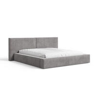 POLSTERBETT 06 140x200 cm – Tresor - Bett mit Bettkasten, Metall-Lattenrost - Grau, Holz (140/200cm) - ROYAL24_MARKT