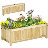 HOCHBEET DE-05481 Klappbar, tragbar Natur - Naturfarben, Holz (70/25/30cm) - ComfortXL