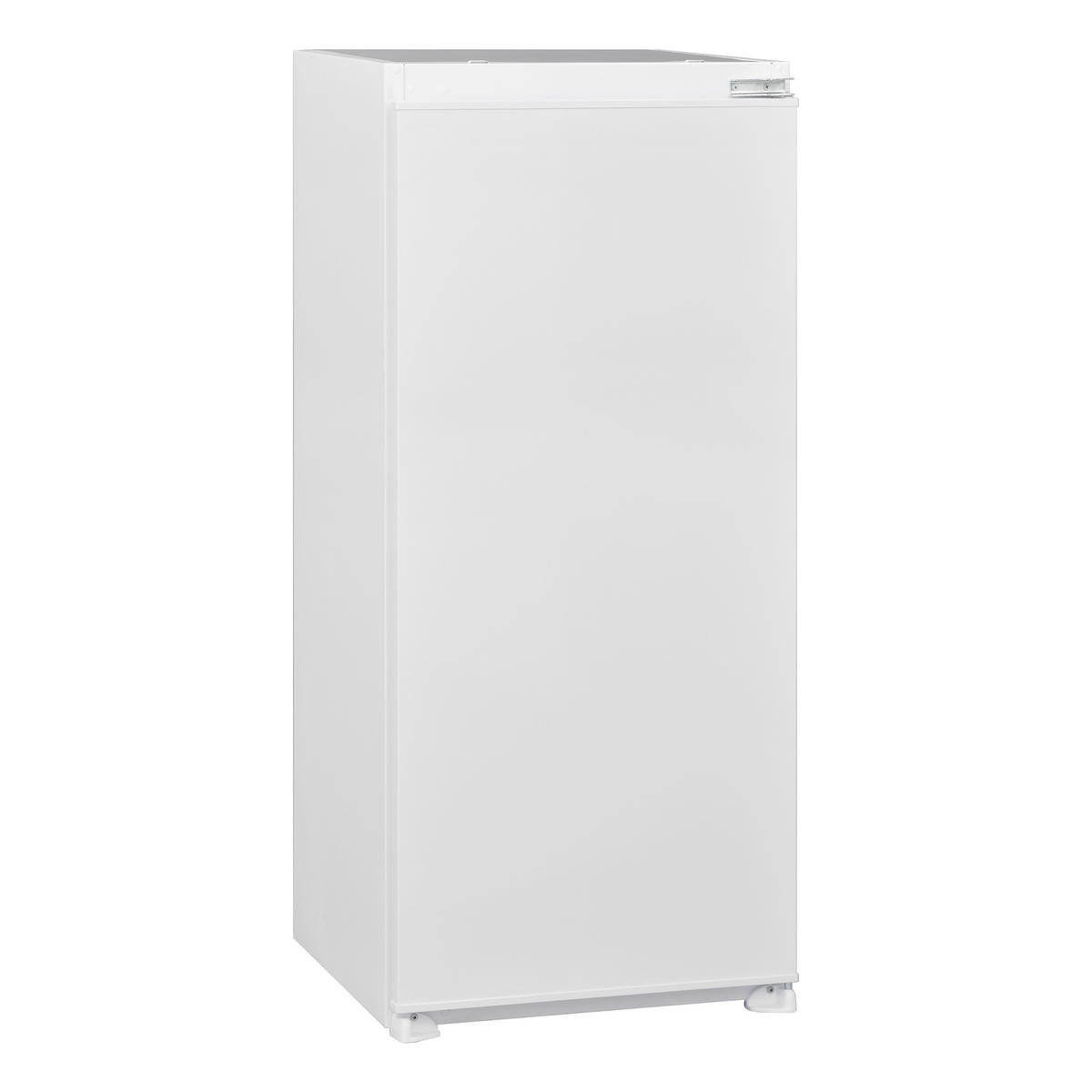 KÜHLSCHRANK Einbau, mit Gefrierfach, 122cm Nische, Schlepptür-Technik, 187 Liter Nutzinhalt - Weiß, Glas/Kunststoff (54/122.5/54.5cm) - Telefunken