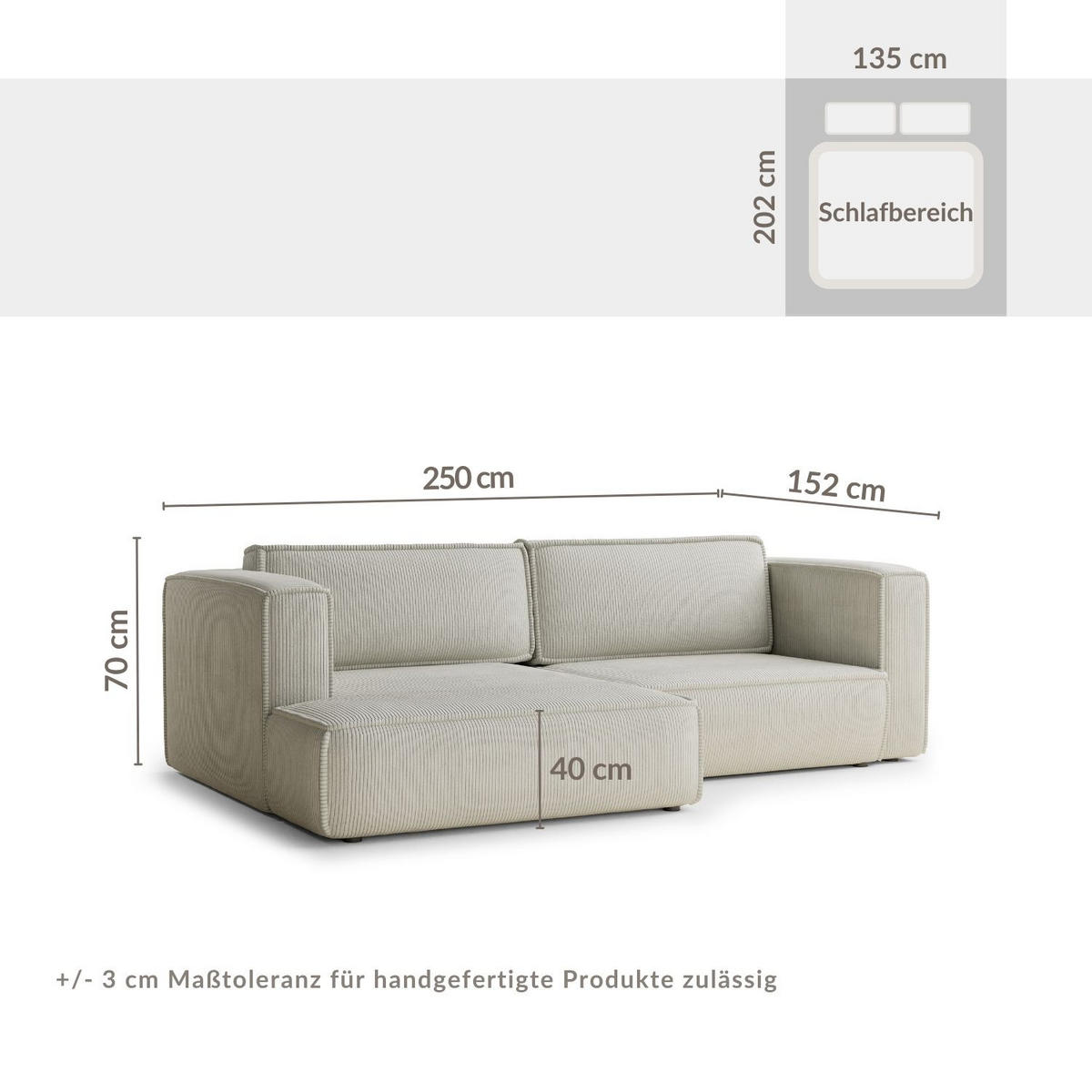 ECKSOFA MIT SCHLAFFUNKTION Velto Lila Samtstoff - Flieder/Schwarz, Holz/Holzwerkstoff (152/250cm) - Maison de Reve