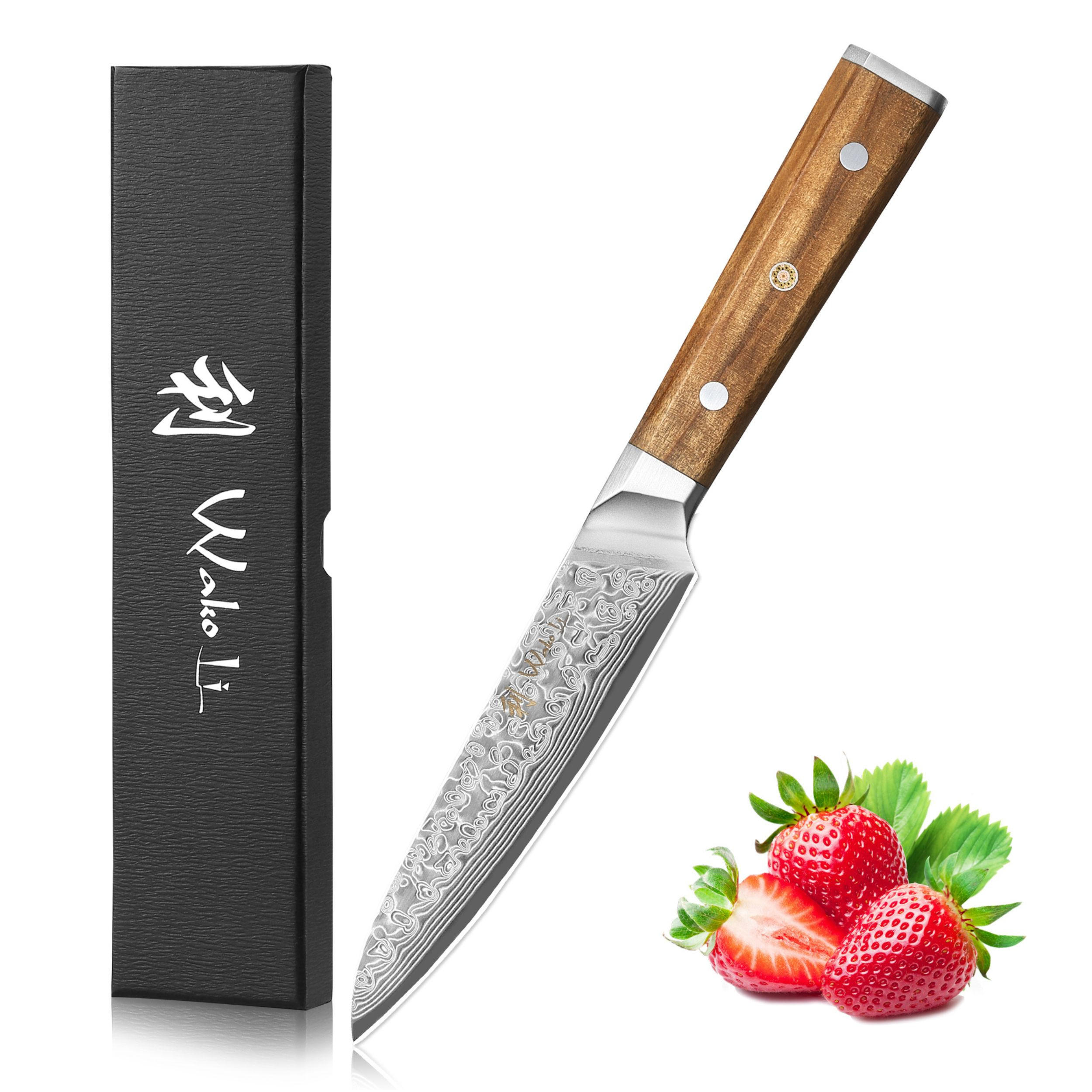 ALLZWECKMESSER 12 cm - Braun, Metall (24cm) - Wakoli