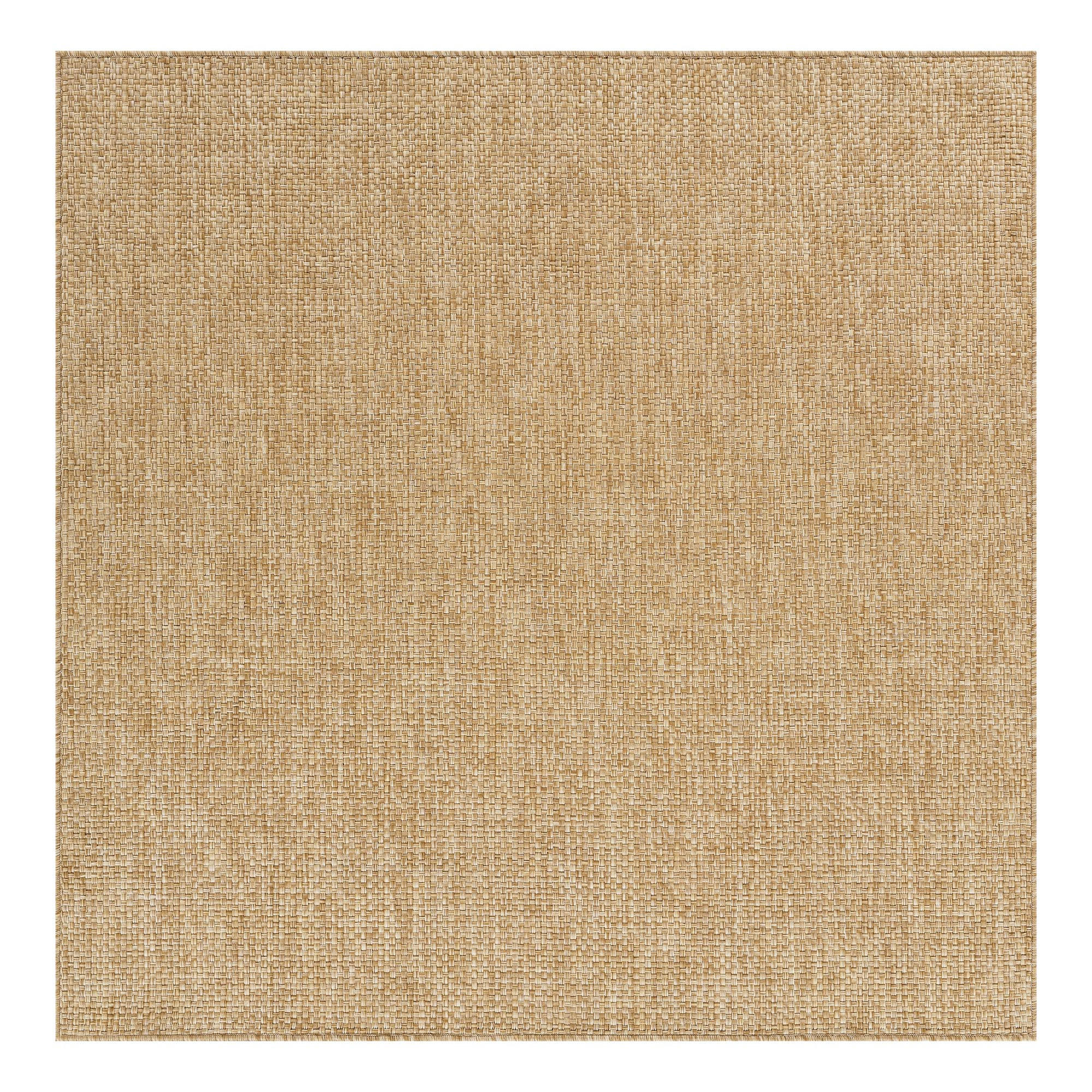 TEPPICH YUCANA quadratisch beige 200/200 cm - Beige, Textil (200/200cm) - Tapiso