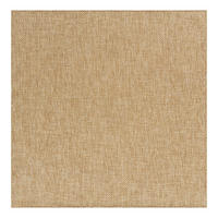 TEPPICH YUCANA quadratisch beige 200/200 cm - Beige, Textil (200/200cm) - Tapiso