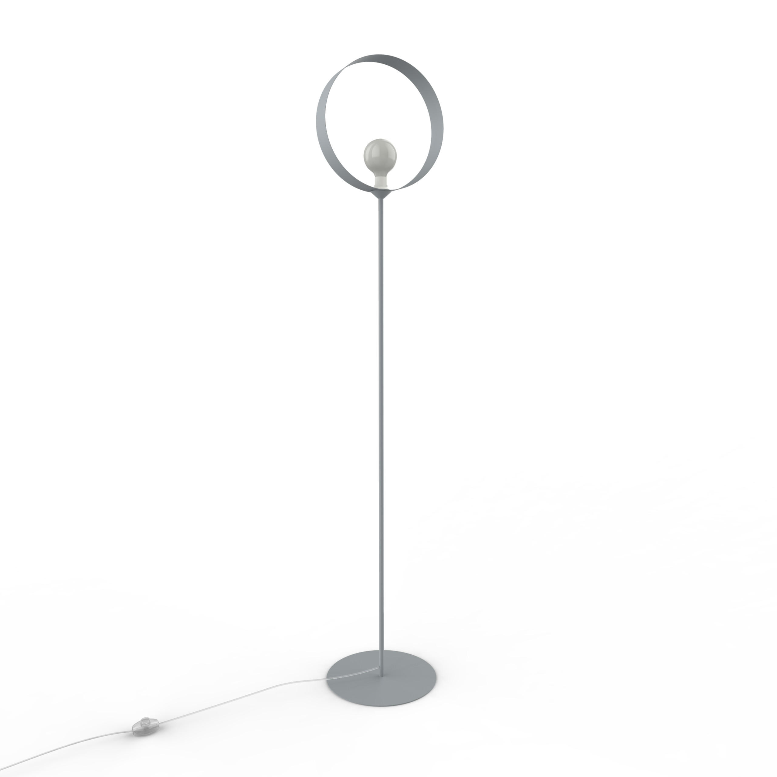Lumicom Stehleuchte Grau 40x165x40 cm