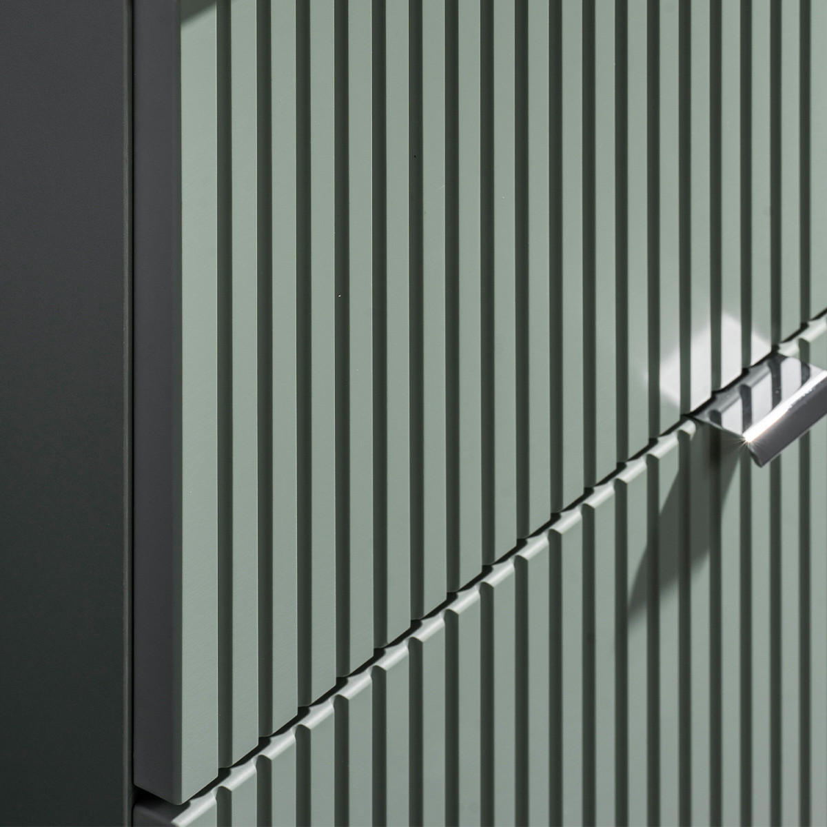 WASCHTISCH 80cm Jade Grün - Grün, Holzwerkstoff (80/57/40cm) - Petits-meubles