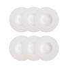 NUDELTELLER Famelio weiß 28 cm 6er-Set - Weiß, Keramik (28cm) - Homla