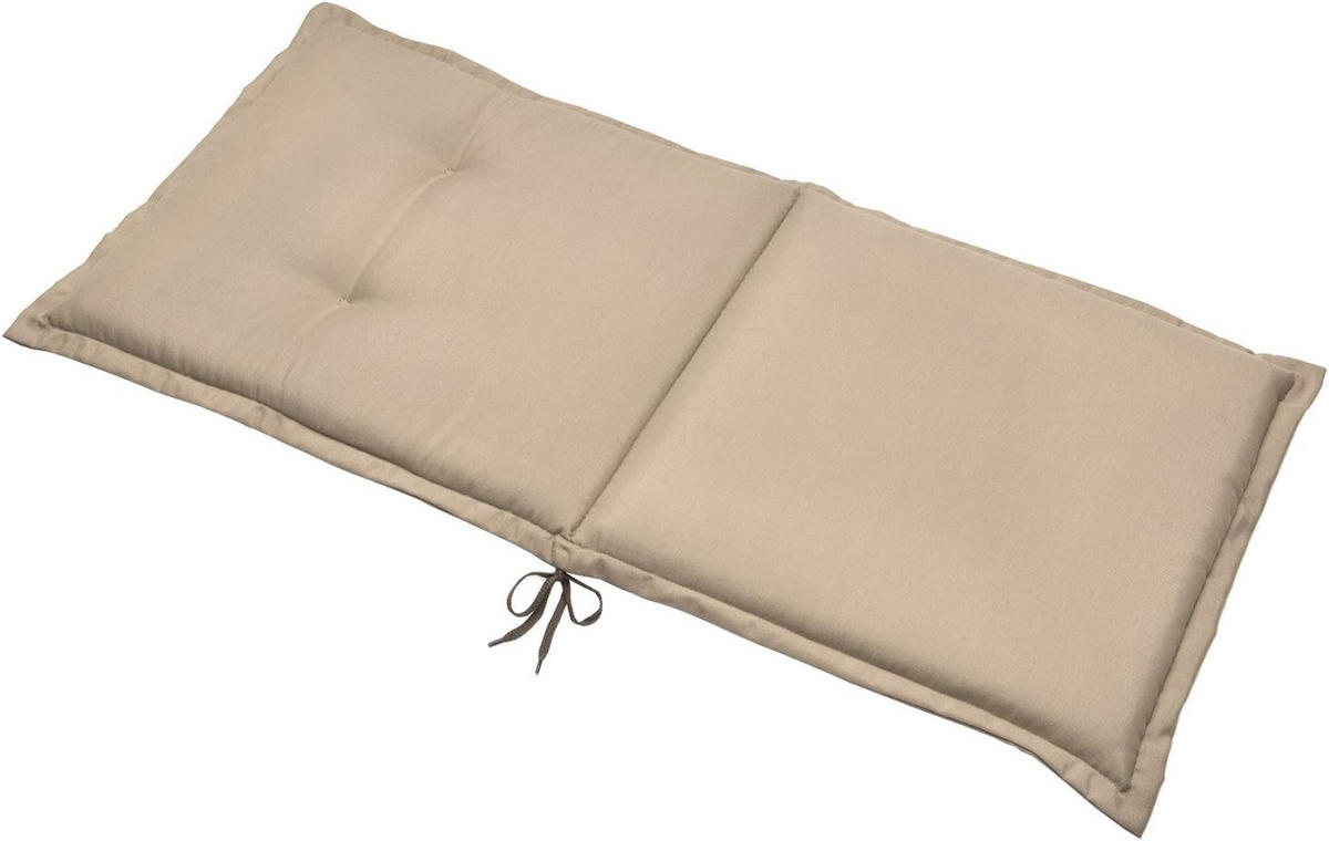 NIEDERLEHNERAUFLAGE Loft NL 100x50x6cm Natur (8tlg) - Naturfarben, Textil (50/6/100cm) - Beautissu 