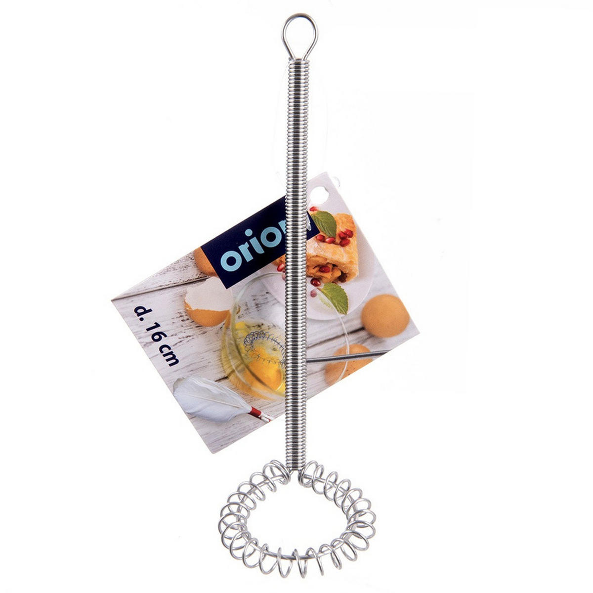 STAHLSCHNEEBESEN 15 cm - Silberfarben, Metall (15cm) - Orion 