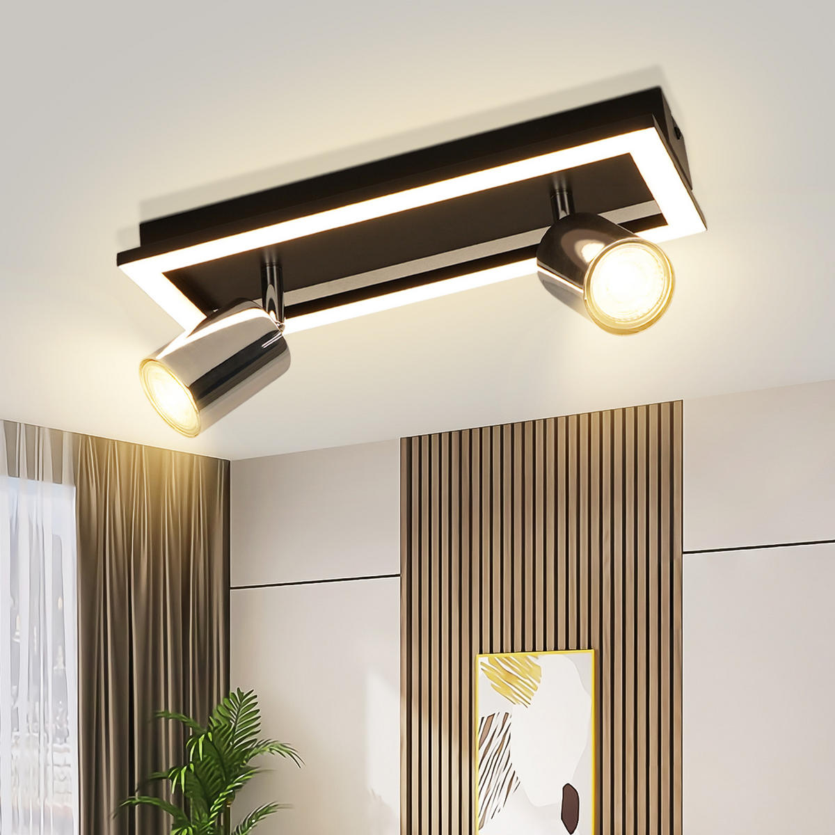 STRAHLER Flixark 13/15.5/13 cm - Schwarz, Metall (13/13/15.5cm) - ZMH