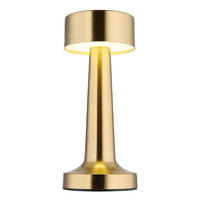 LED TISCHLEUCHTE Angelika Messing - Messingfarben, Metall (9/9/21cm) - Globo Lighting