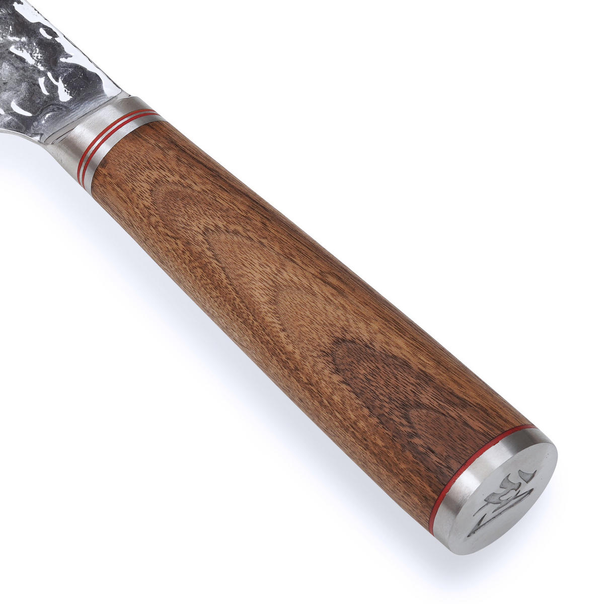 WIEGEMESSER 20,5 cm - Nussbaumfarben, Holz/Metall (35cm) - Wakoli