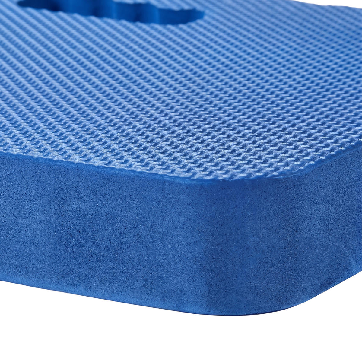 PODLOŽKY na kolená, sada 2 ks - modrá, textil (46/28cm) - Relaxdays