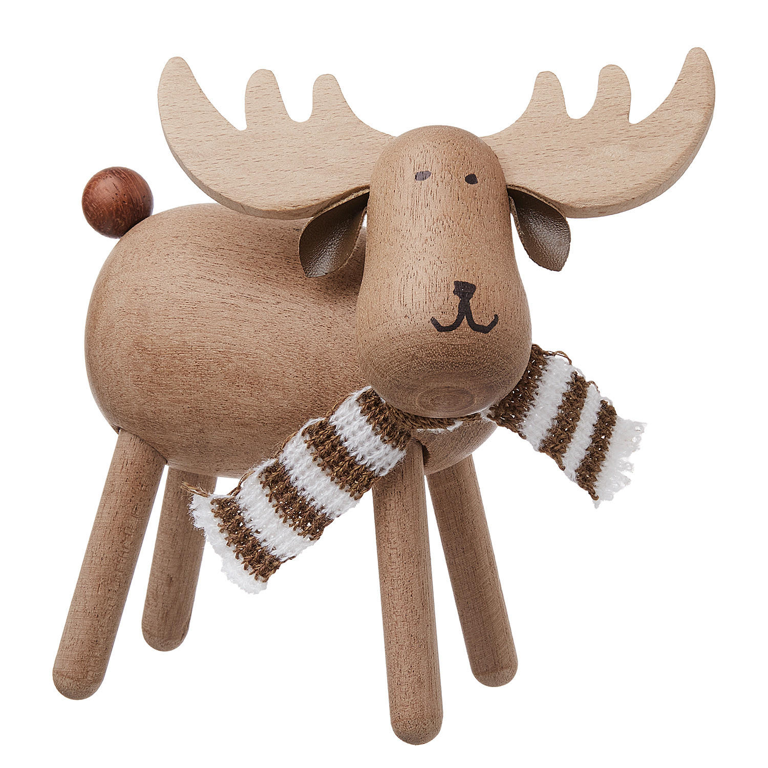 DEKO-ELCH Woody Forest - Braun, Holz (14/15/6cm) - Butlers