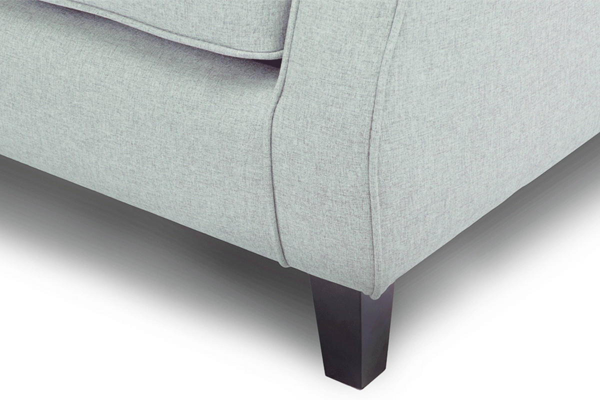 OHRENSESSEL MILES Massivholzbeine, Minzefarben - Mintgrün, Holzwerkstoff/Buchenholz (82/105/97cm) - KONSIMO®