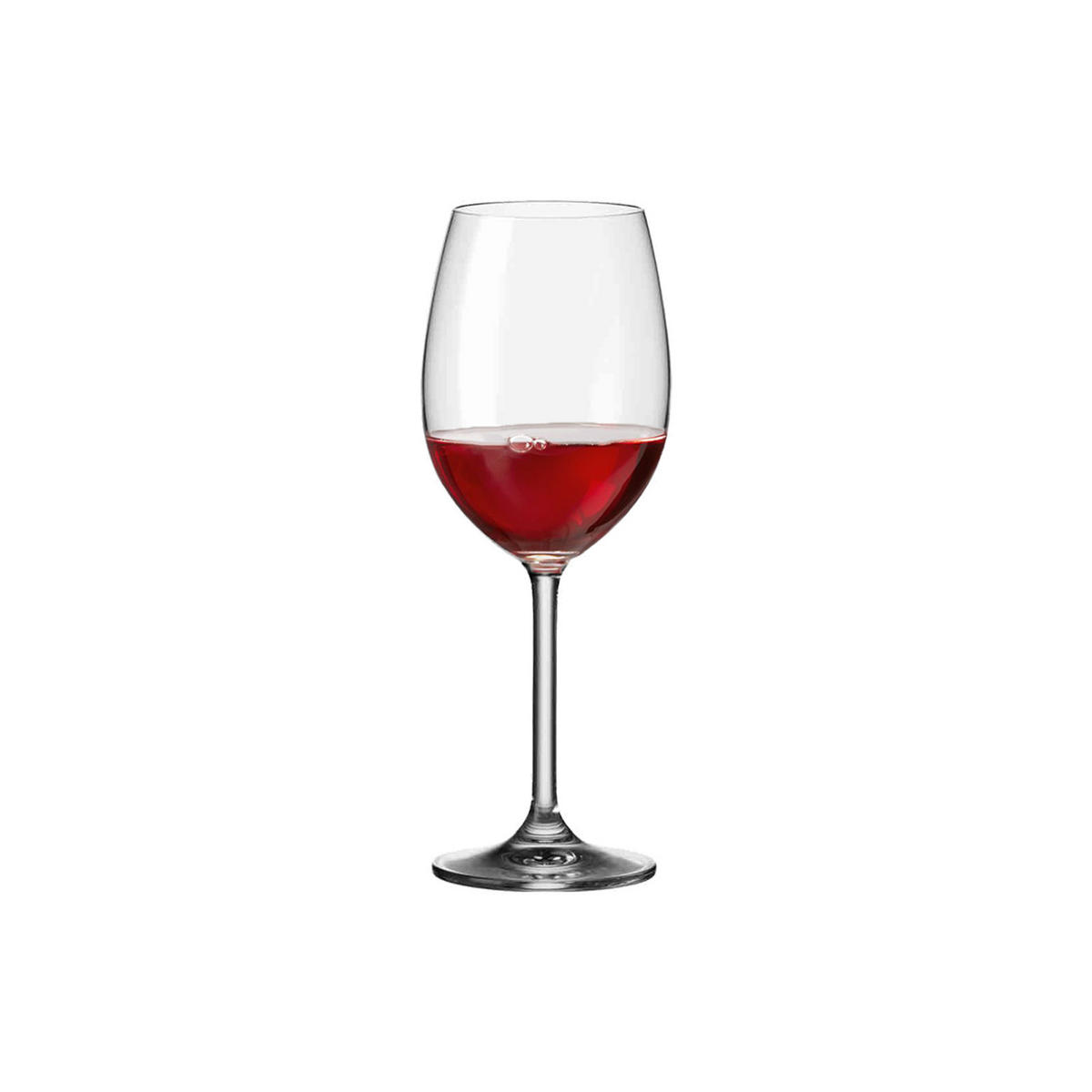 ROTWEINGLAS Daily transparent 460 ml 12er Set - Transparent, Glas (0.6L) - Leonardo Living