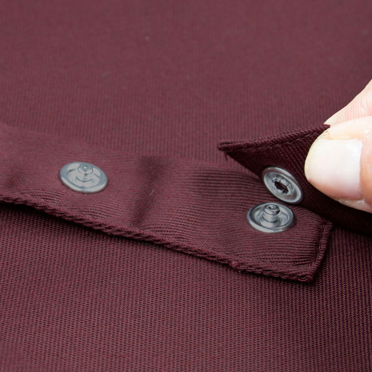 SCHÜRZE , onsize, 65% Polyester, 35% Baumwolle, Rot - Bordeaux, Textil (37/27cm) - Zollner