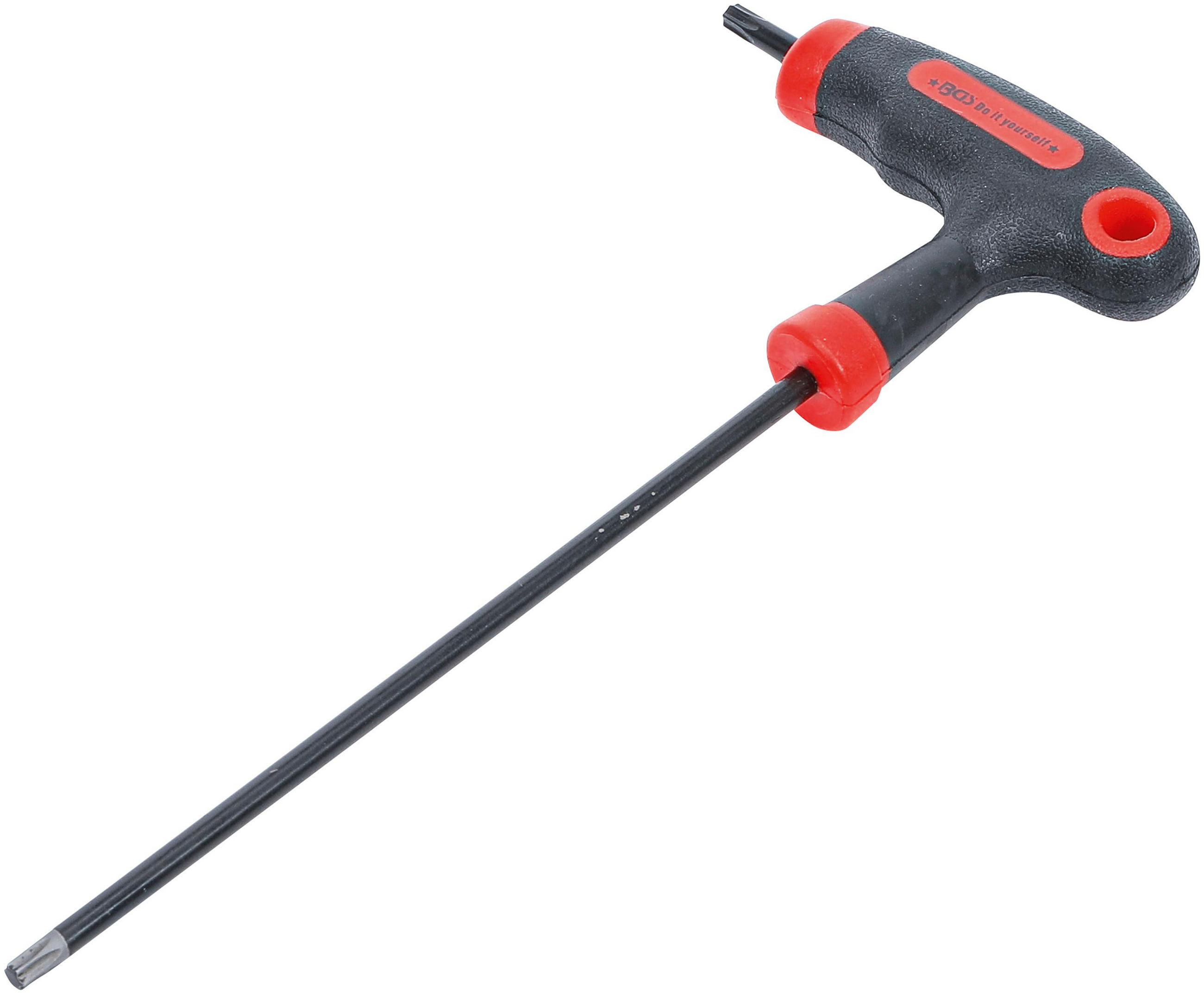 SCHRAUBENDREHER MIT T-GRIFF UND SEITLICHER KLINGE | T-PROFIL (FÜR - Multicolor, Kunststoff/Metall (1/1cm) - BGS technic