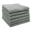 HANDTÜCHER, 6er-Set, 50x70 cm, 100% Baumwolle, Grau - Grau, Textil (50/70cm) - Zollner