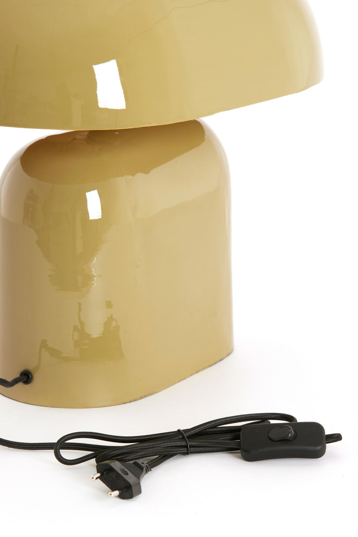 TISCHLAMPE Todd Grau 37/26/37 cm - Grau, Metall (37/26/37cm) - Light & Living