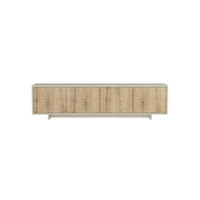 TV-BOARD - 180 x 40 - holz - beige, naturfarben hell Zefyna - Beige/Naturfarben, Holz (180/45.8/40cm) - Vente-Unique