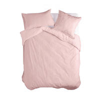 BETTBEZUG basic 260x240 cm (übergrösse) hellrosa - Rosa, Textil (260/240cm) - Happy Friday