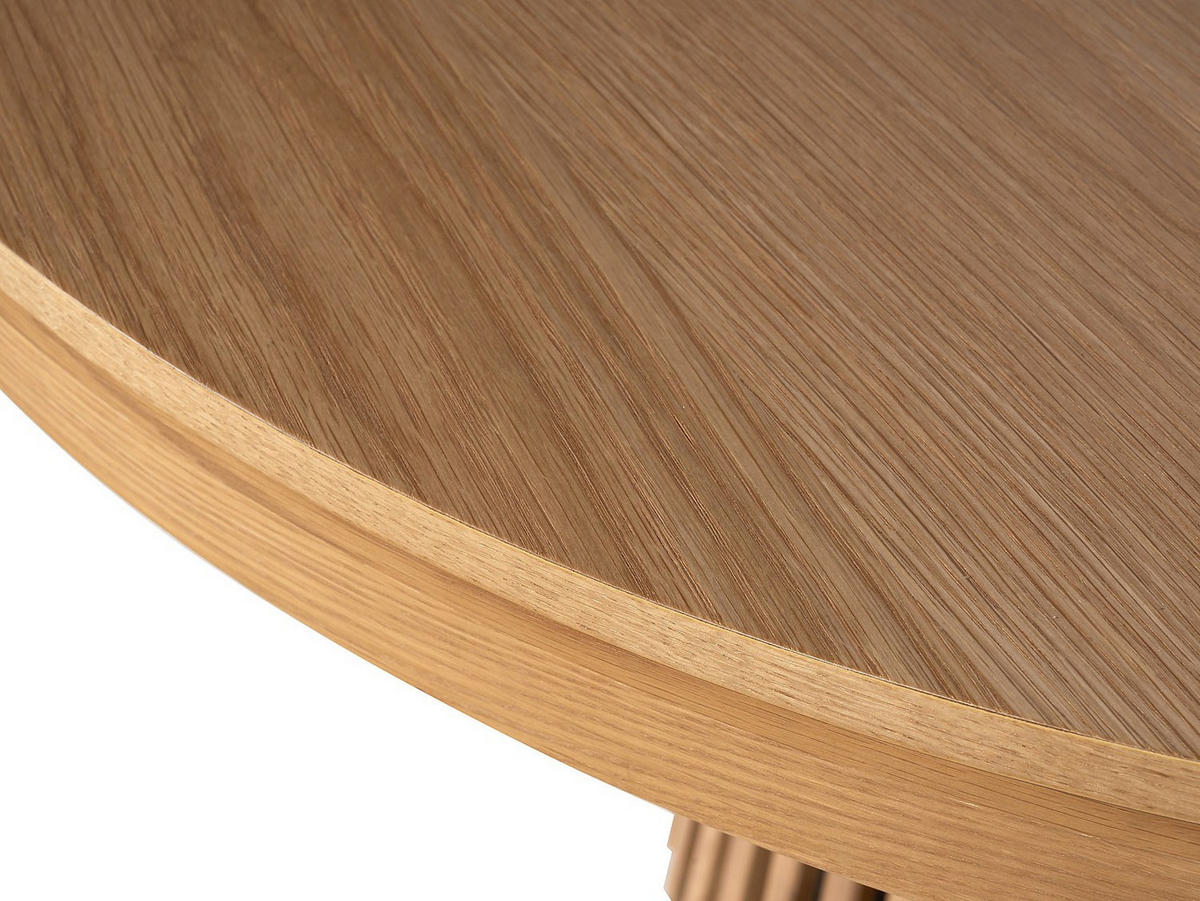 ESSTISCH - 4 Personen, 6 Personen - holz - naturfarben hell Carmiza - Naturfarben, Holz (120/160/75cm) - Vente-Unique