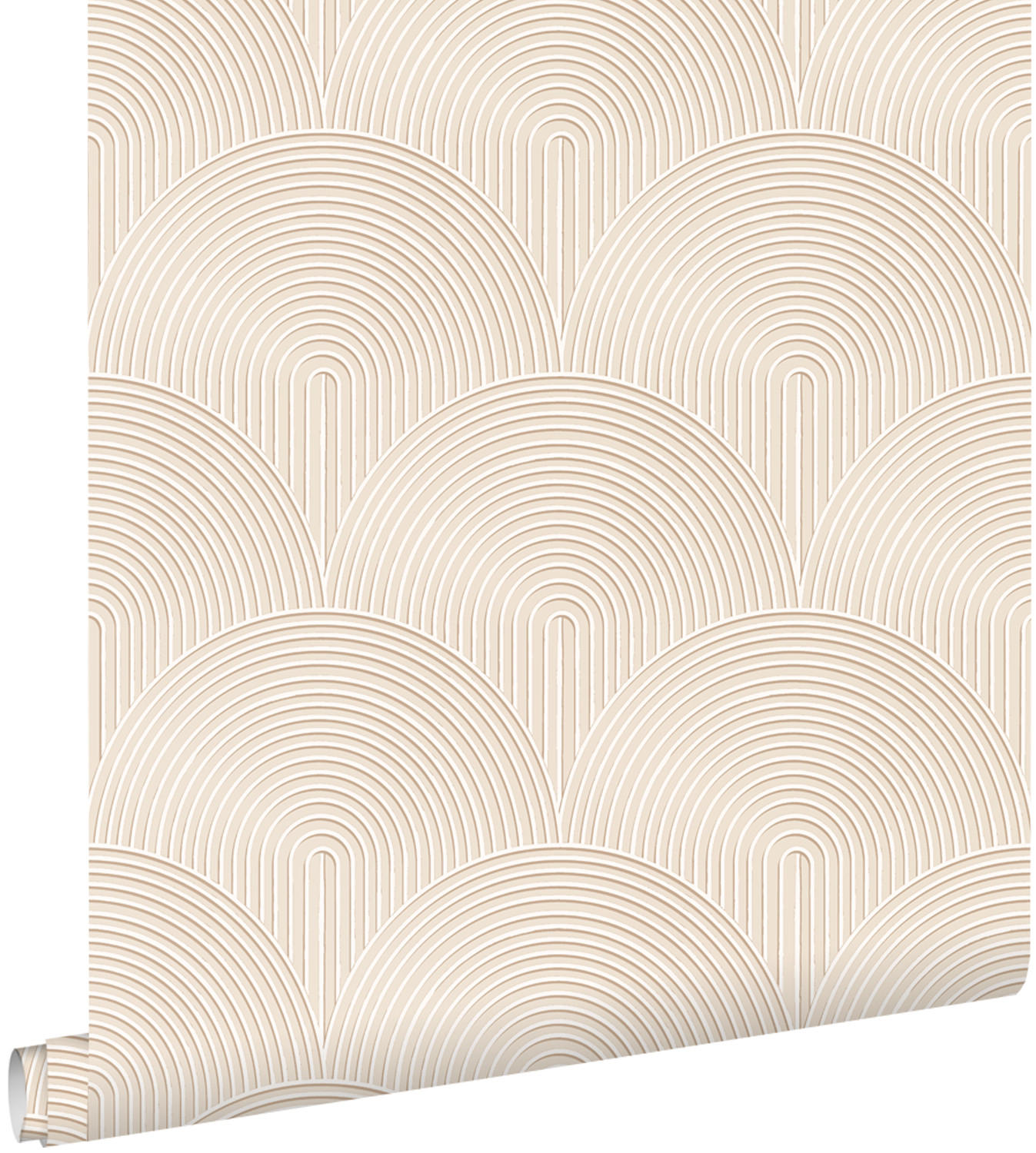 TAPETE 3D Muster 50 x 900 cm - Beige, Papier (50/900cm) - ESTAhome