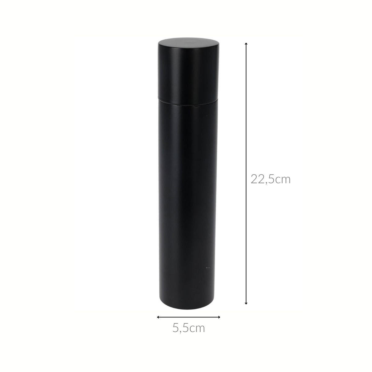 PFEFFERMÜHLE Lotus Ø 5,5 cm - Schwarz, Holz (5.5/22.5/5.5cm) - Excellent Houseware