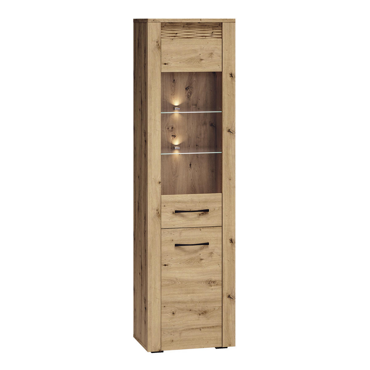WOHNZIMMER-SET 3-TLG. Arta-131 - Braun, Holzwerkstoff (213/200/40cm) - Lomado